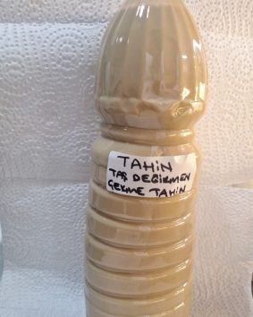 Taş Değirmende Taze Çekilmiş Tahin